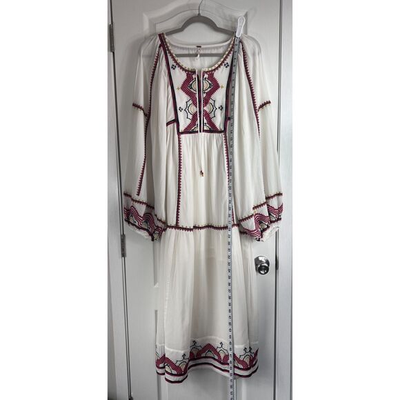 Free People Women's Sweet Escape Midi Dress Long Sleeve Size S - NWOT! - Picture 9 of 11